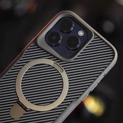 Magnetic Case with Rotating Kickstand for iPhone