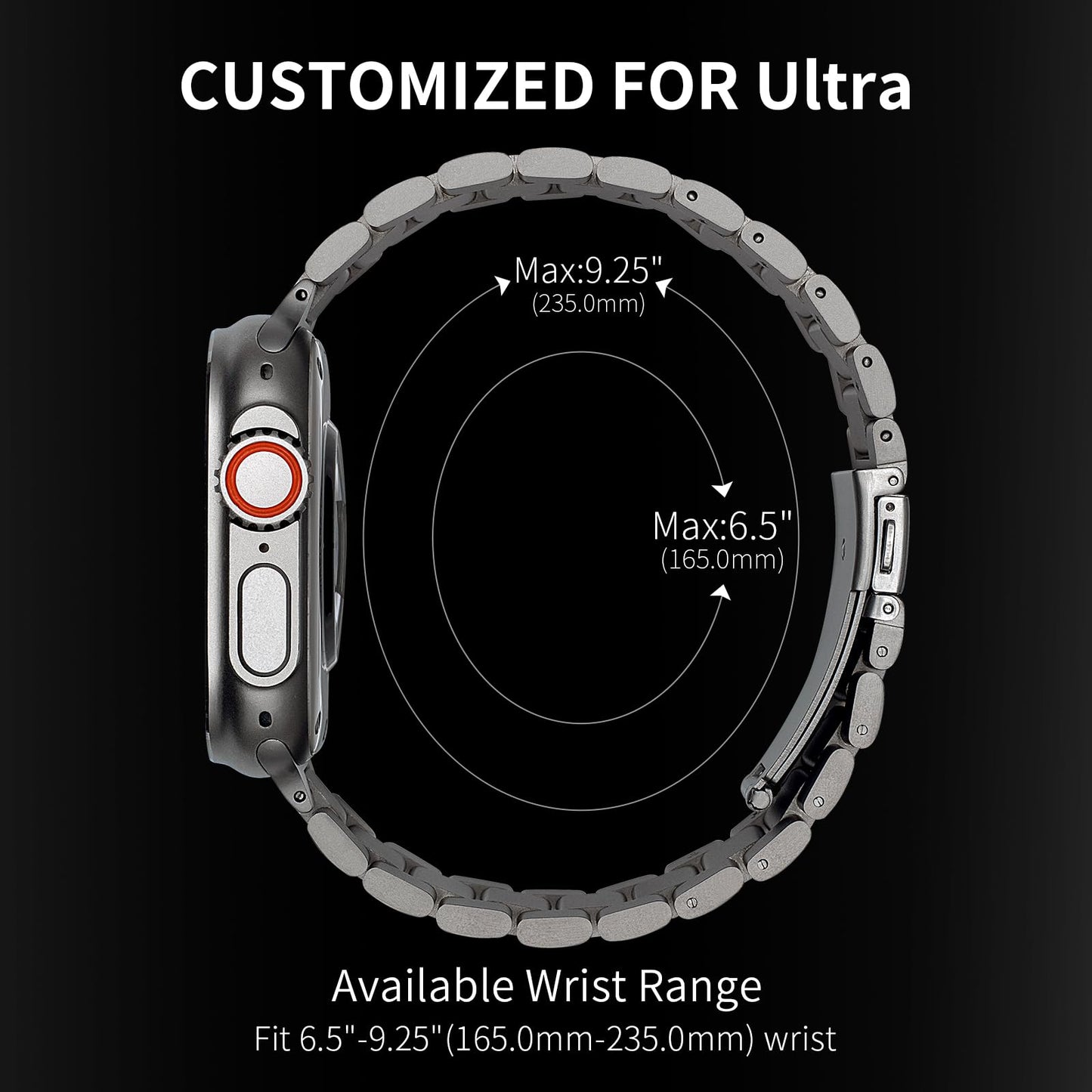 Business Titanium Apple Watch Band