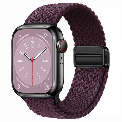 Nylon Braided Magnetic Buckle Band for Apple Watch