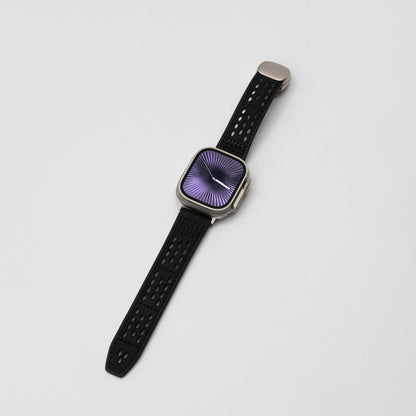Premium Soft Leather Apple Watch Band - Breathable & Durable