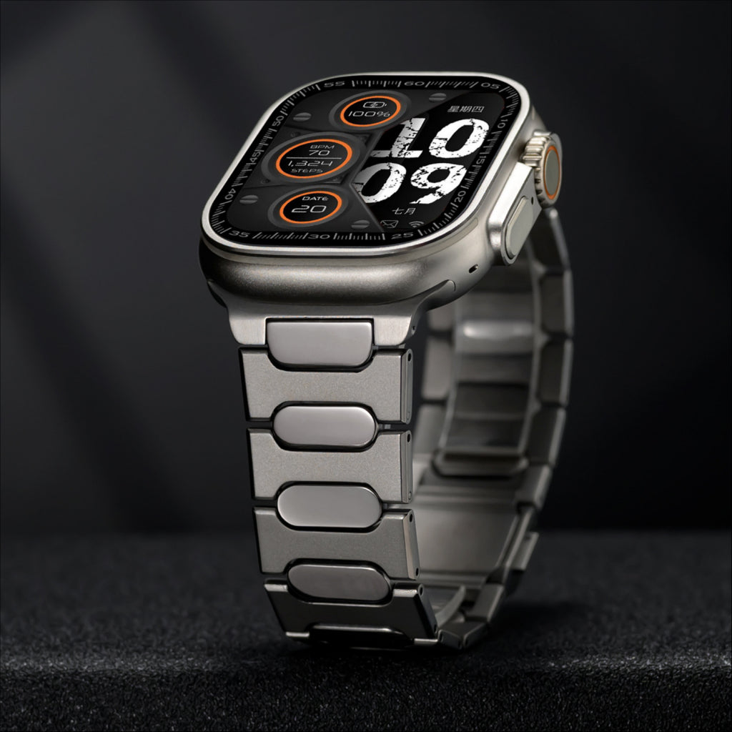Titan-G1 Aerospace Titanium Apple Watch Band