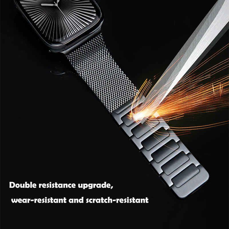 Magnetic Woven Apple Watch Band