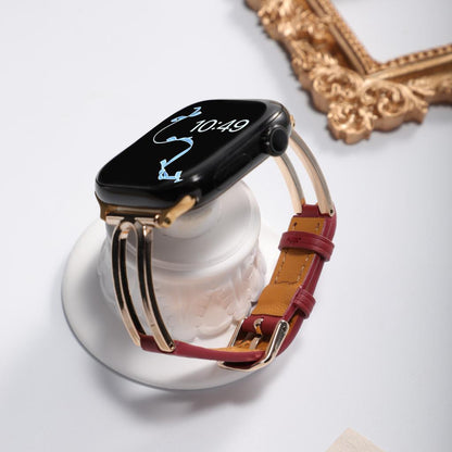 Aura Slim Leather Apple Watch Band