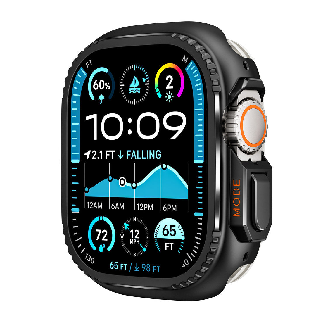 Rugged Titanium Alloy Case For Apple Watch