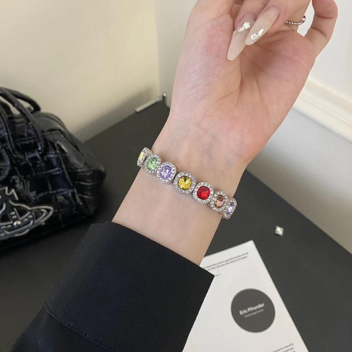 Rainbow Rhinestone Band for Apple Watch