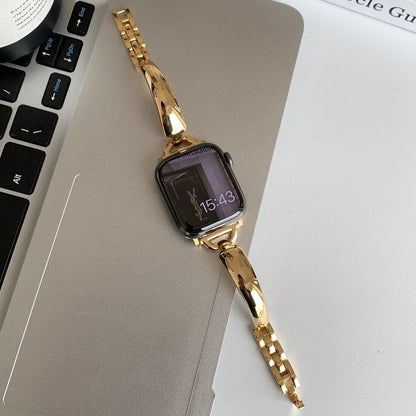 Simple Metal Bracelet Apple Watch Band
