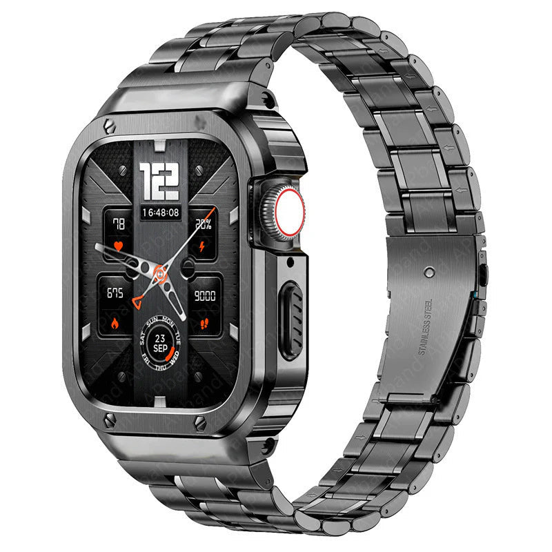 Stainless Steel Armor Apple Watch Band
