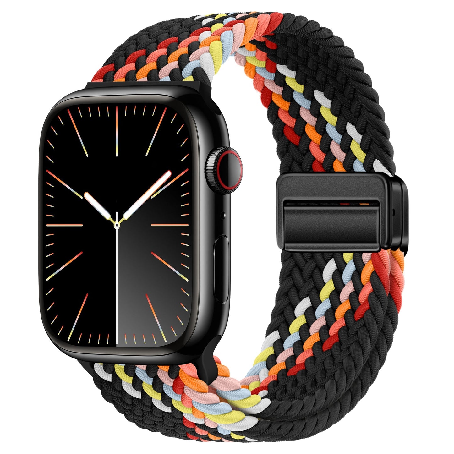 Nylon Braided Magnetic Buckle Band for Apple Watch