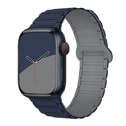 Magnetic Sport Loop Silicone Strap for Apple Watch