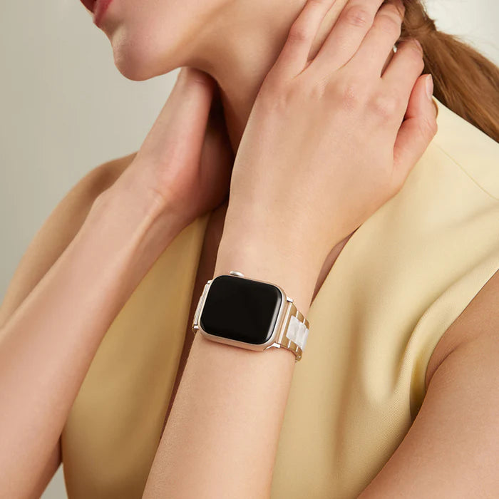 DONNA Resin Metal Watch Strap