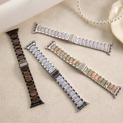 DONNA Resin Metal Watch Strap