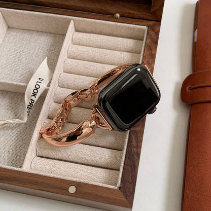 Simple Metal Bracelet Apple Watch Band