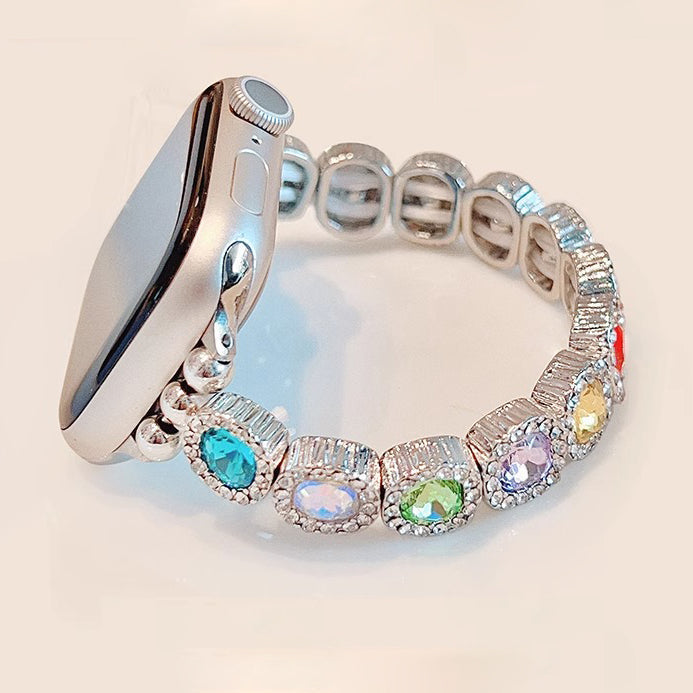 Rainbow Rhinestone Band for Apple Watch