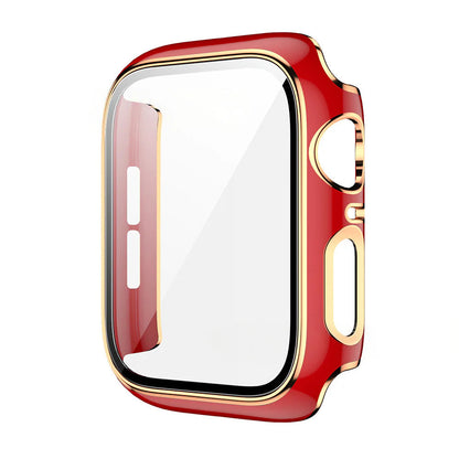 Waterproof PC Watch Case With HD Screen Protector For Apple Watch