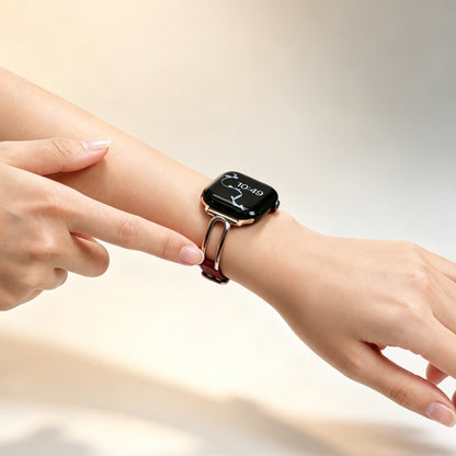 Aura Slim Leather Apple Watch Band