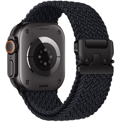Nylon Braided Parachute Buckle Strap for Apple Watch