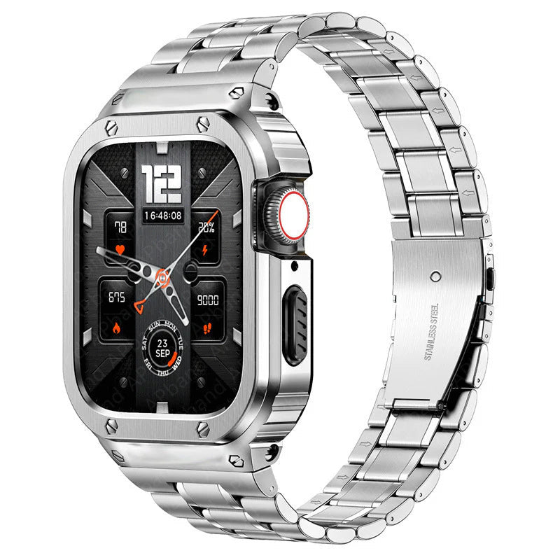 Stainless Steel Armor Apple Watch Band