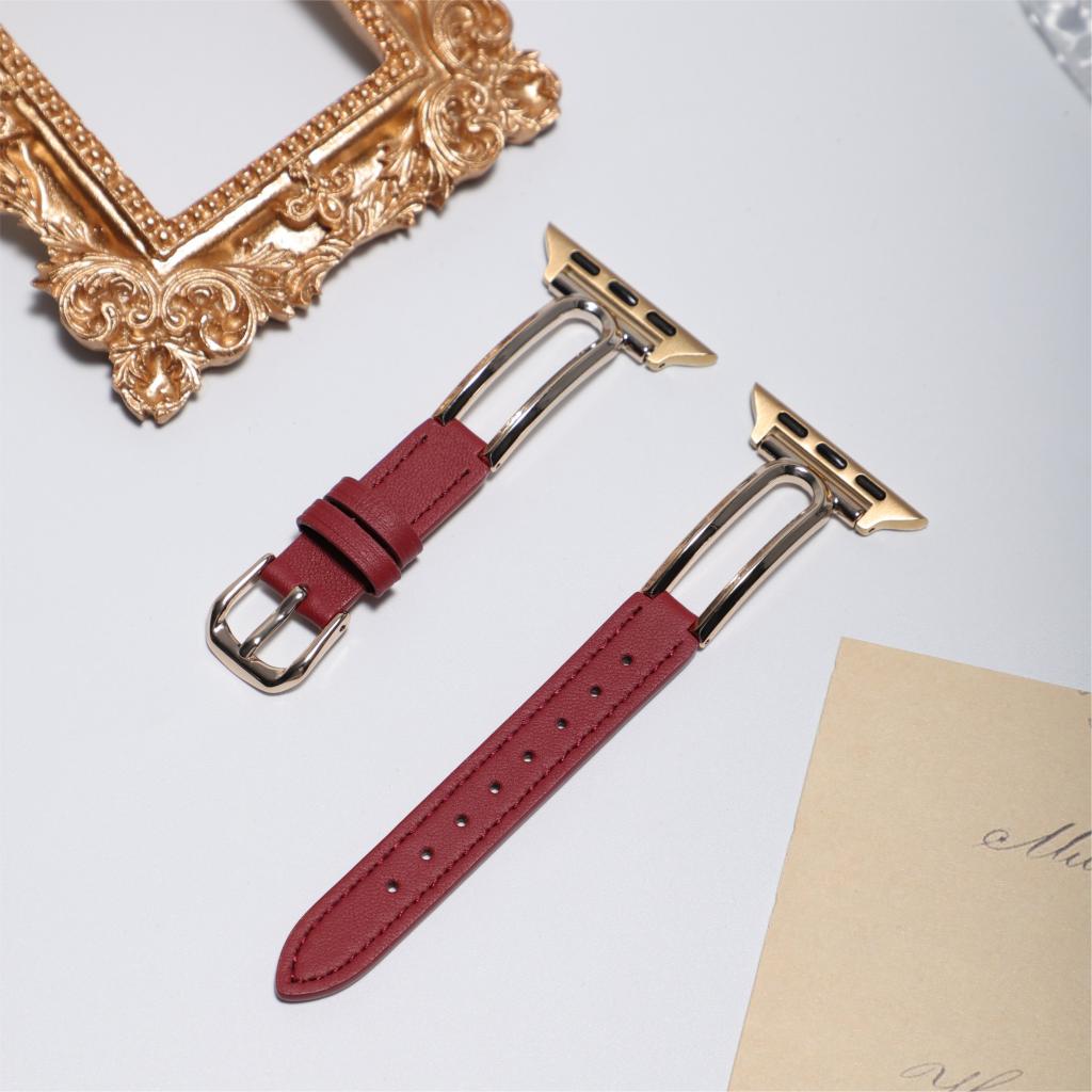 Aura Slim Leather Apple Watch Band