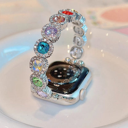 Rainbow Rhinestone Band for Apple Watch