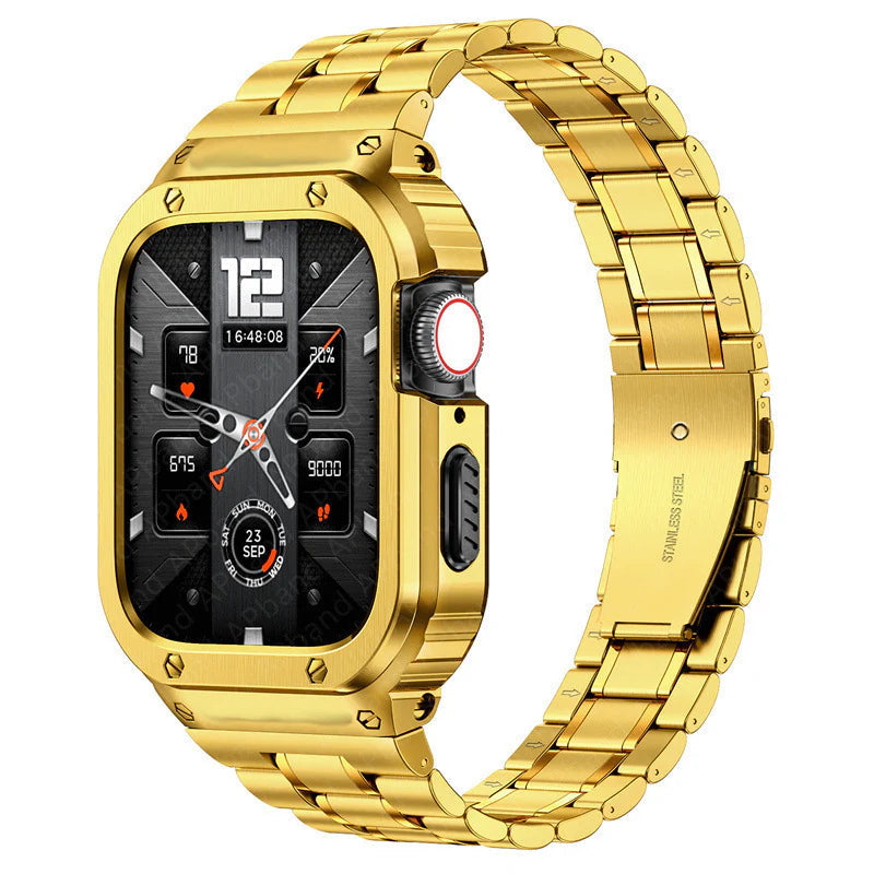 Stainless Steel Armor Apple Watch Band