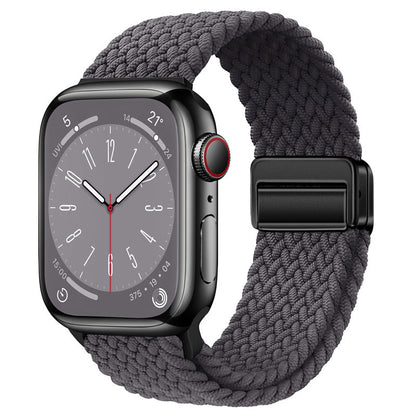 Nylon Braided Magnetic Buckle Band for Apple Watch