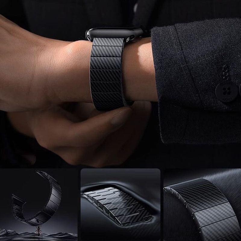 Ultra-Light Carbon Fiber Band for Apple Watch