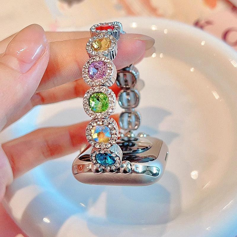 Rainbow Rhinestone Band for Apple Watch