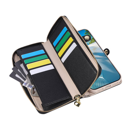 5-in-1 Leather Crossbody Phone Case