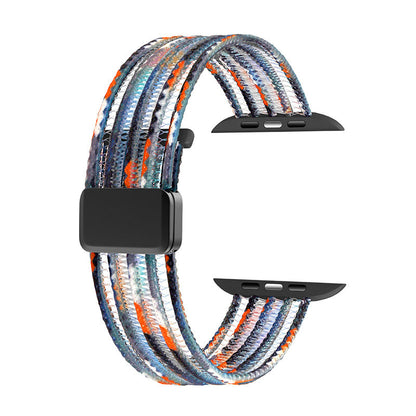 Fish Silk Mesh Breathable Magnetic Strap for Apple Watch