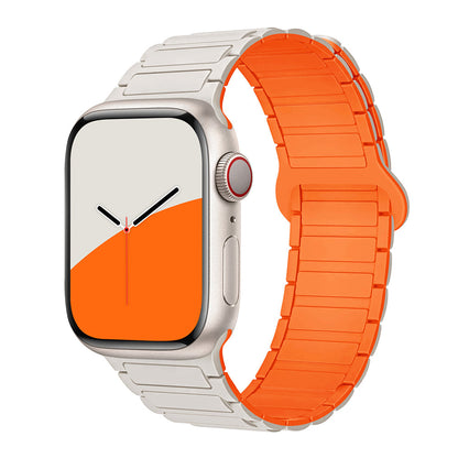 Magnetic Sport Loop Silicone Strap for Apple Watch