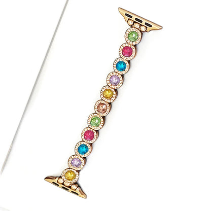 Rainbow Rhinestone Band for Apple Watch