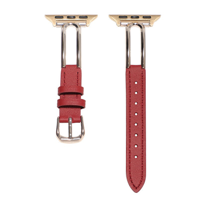 Aura Slim Leather Apple Watch Band