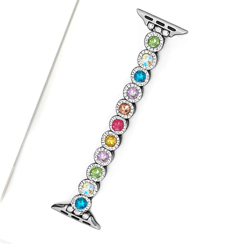 Rainbow Rhinestone Band for Apple Watch