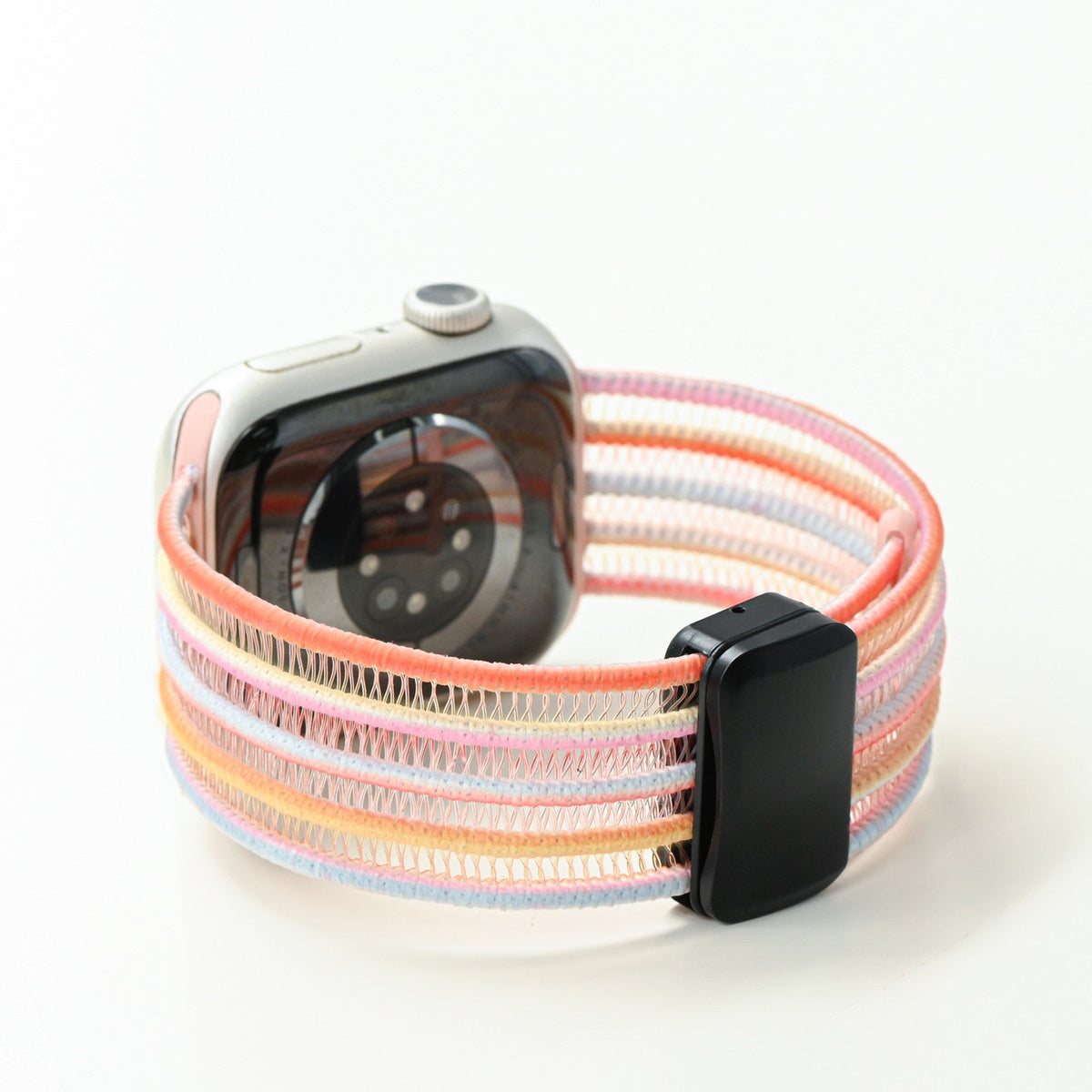 Fish Silk Mesh Breathable Magnetic Strap for Apple Watch