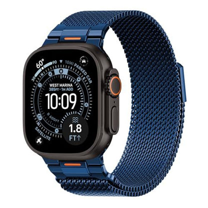 Mecha Milanese Magnetic Mesh Band for Apple Watch