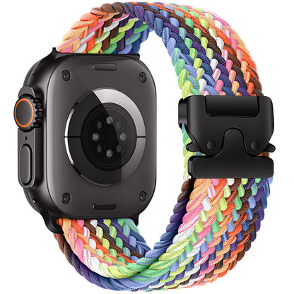 Nylon Braided Parachute Buckle Strap for Apple Watch