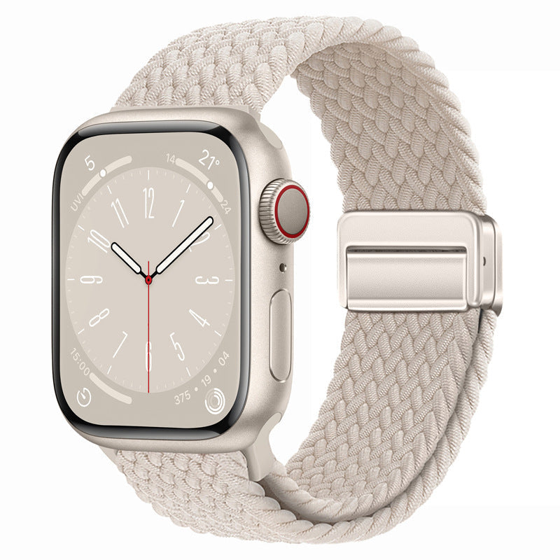 Nylon Braided Magnetic Buckle Band for Apple Watch