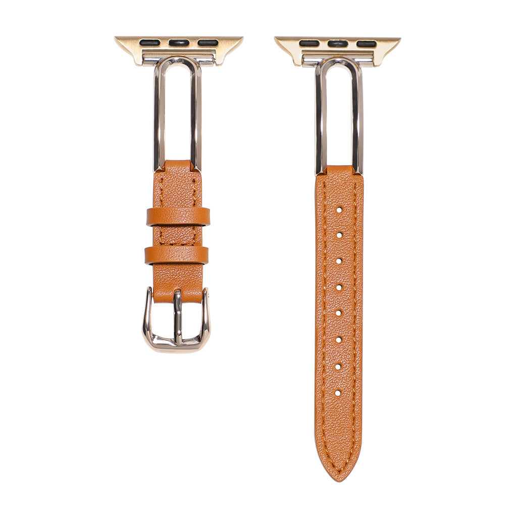 Aura Slim Leather Apple Watch Band