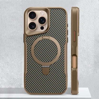 Magnetic Case with Rotating Kickstand for iPhone