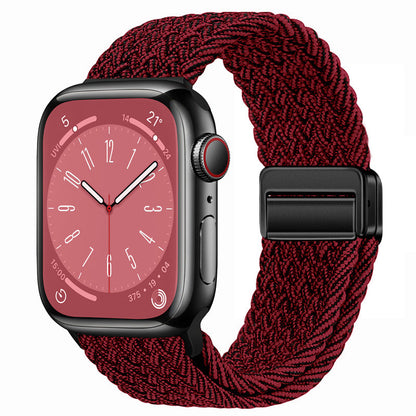 Nylon Braided Magnetic Buckle Band for Apple Watch
