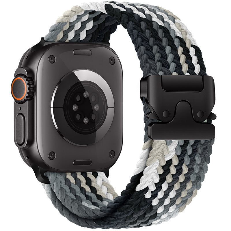 Nylon Braided Parachute Buckle Strap for Apple Watch