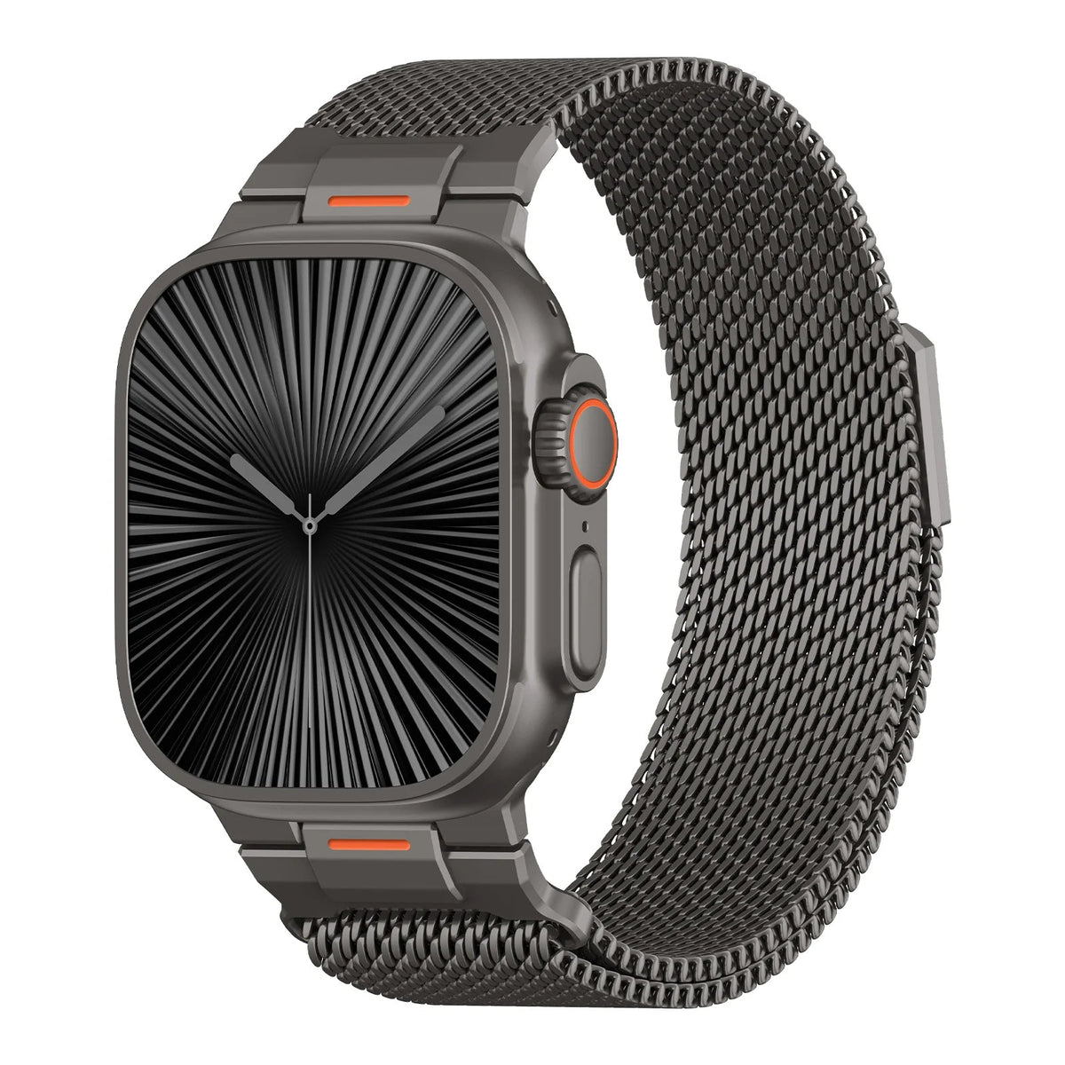 Mecha Milanese Magnetic Mesh Band for Apple Watch