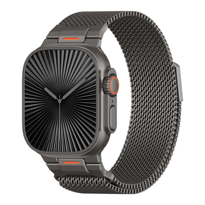 Mecha Milanese Magnetic Mesh Band for Apple Watch