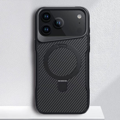 Magnetic Case with Rotating Kickstand for iPhone