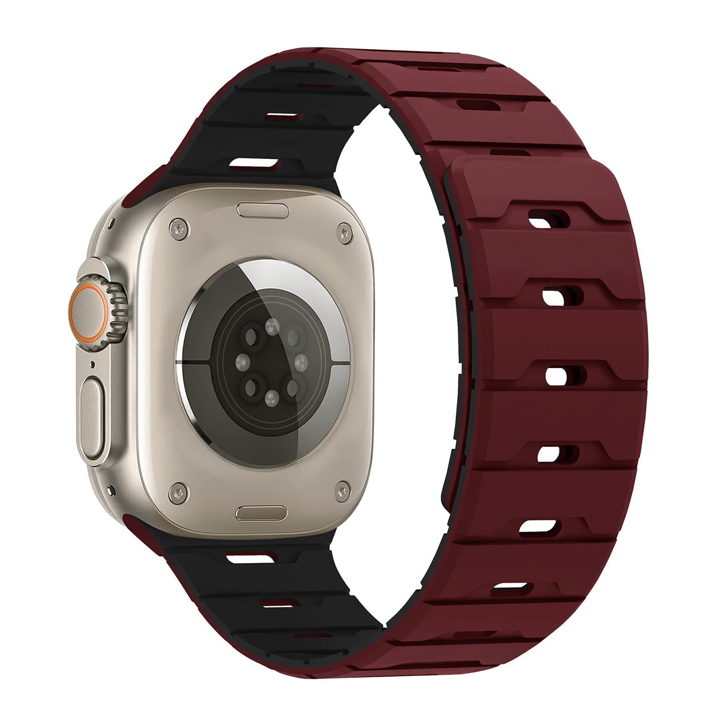 Ultra-Light Breathable Magnetic Silicone Band for Apple Watch