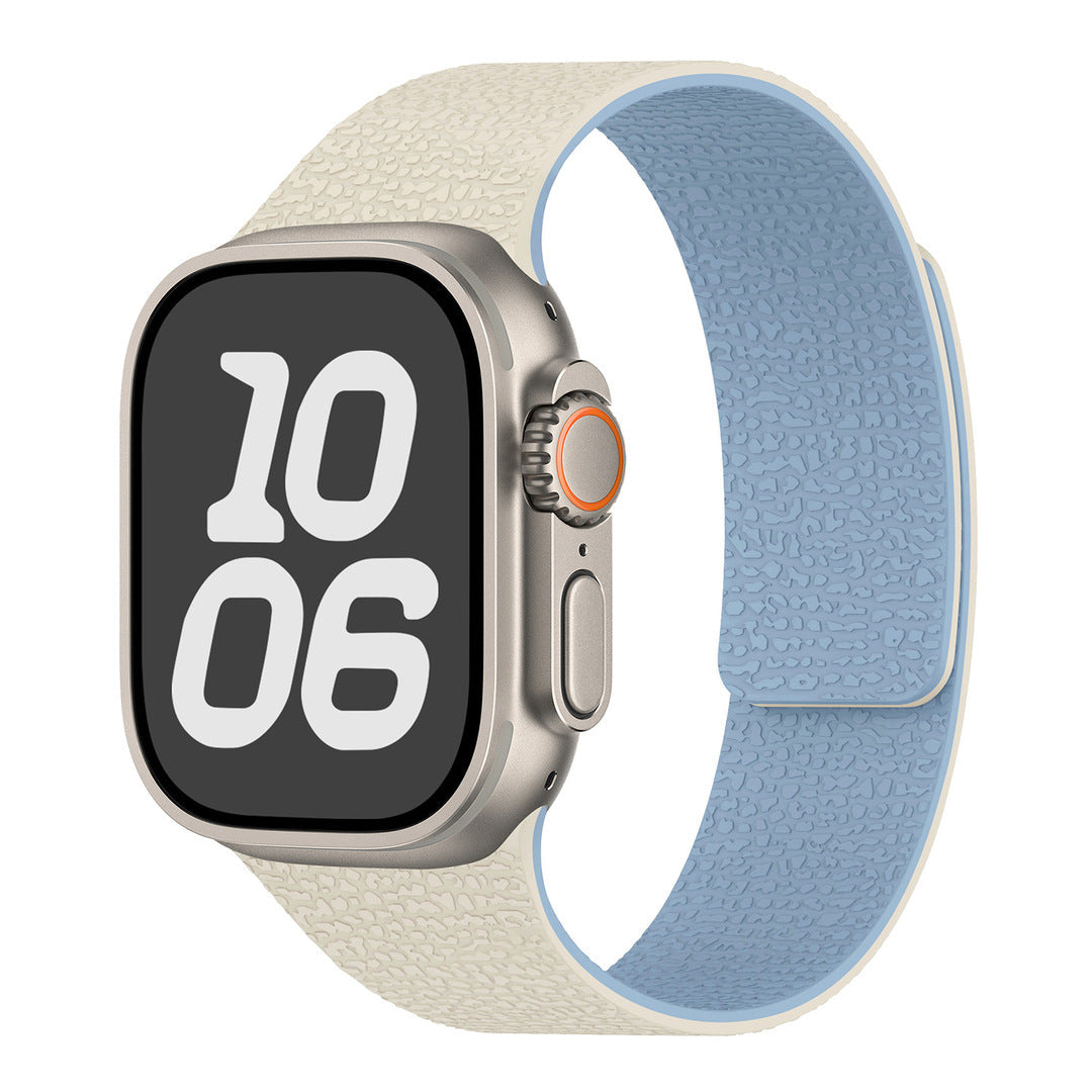 Soft-Touch Magnetic Silicone Band for Apple Watch