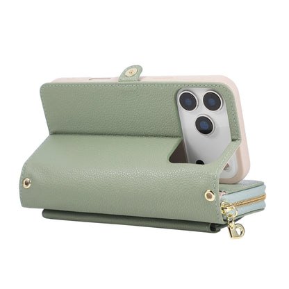 5-in-1 Leather Crossbody Phone Case