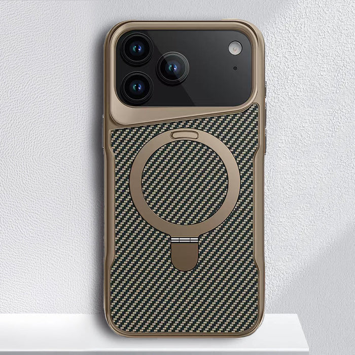 Magnetic Case with Rotating Kickstand for iPhone