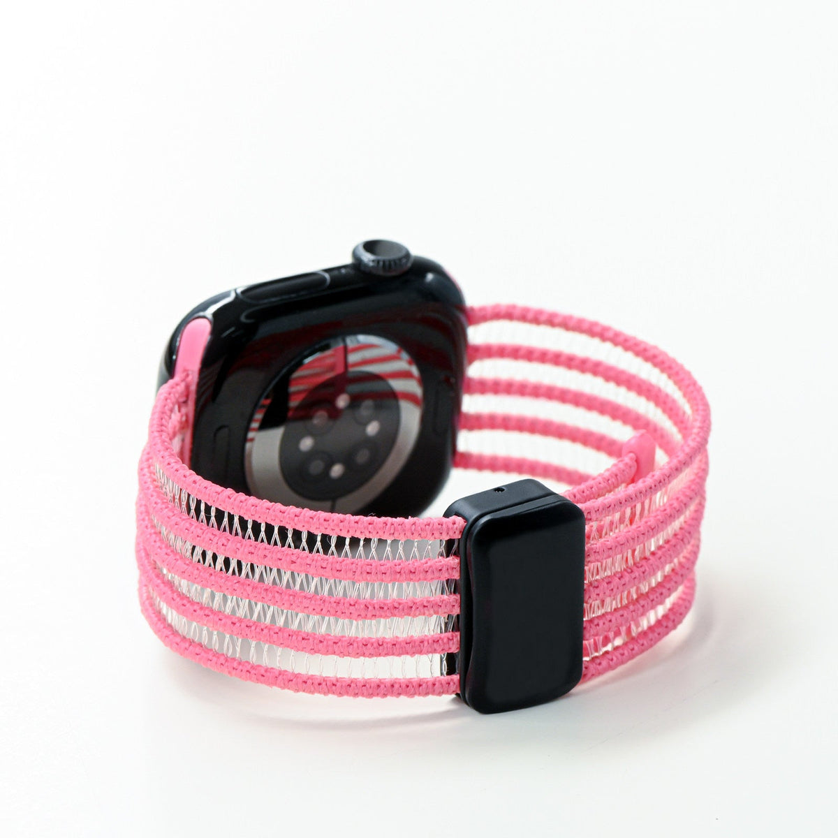 Fish Silk Mesh Breathable Magnetic Strap for Apple Watch