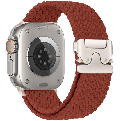 Nylon Braided Parachute Buckle Strap for Apple Watch